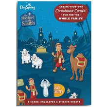 Load image into Gallery viewer, Shepherd on the Search - 8 Interactive Sticker Christmas Boxed Cards