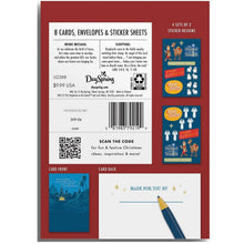 Load image into Gallery viewer, Shepherd on the Search - 8 Interactive Sticker Christmas Boxed Cards
