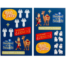 Load image into Gallery viewer, Shepherd on the Search - 8 Interactive Sticker Christmas Boxed Cards