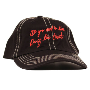 All You Need Is Time Hat (Black)