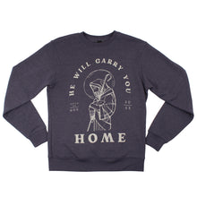 Load image into Gallery viewer, &quot;Do You Know&quot; Sweatshirt (Heather Navy)