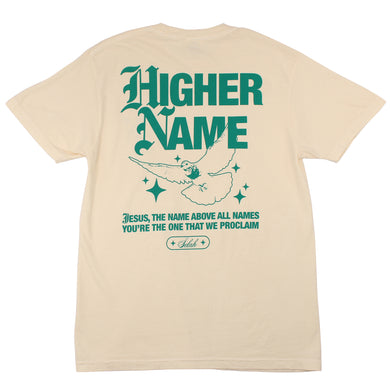 Higher Name Tee (Ivory)