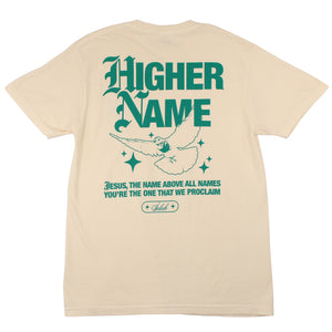 Higher Name Tee (Ivory)