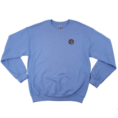Left Chest Patch Sweatshirt (Carolina Blue)