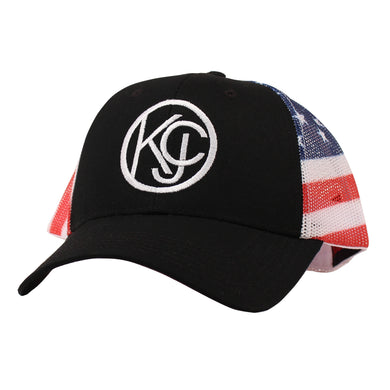 KC Johns Logo Cap - USA (Black)