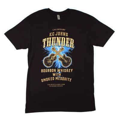 KC Johns - Thunder Bourbon Whiskey Tee (Black)