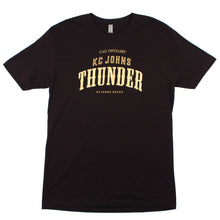 Load image into Gallery viewer, KC Johns Thunder T-shirt (Black)