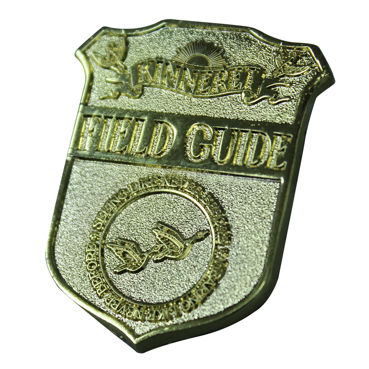 Field Guide Lapel Pin (Gold) β Missingink Shop