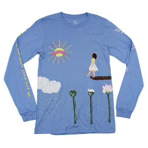All That I Know Longsleeve Tee (Light Blue)