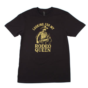 Looking For My Rodeo Queen Tee (Black)