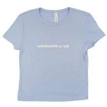 Load image into Gallery viewer, Melodramatic Baby Doll Tee (Blue)