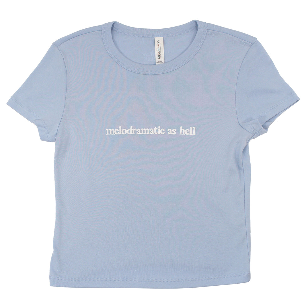 Melodramatic Baby Doll Tee (Blue)