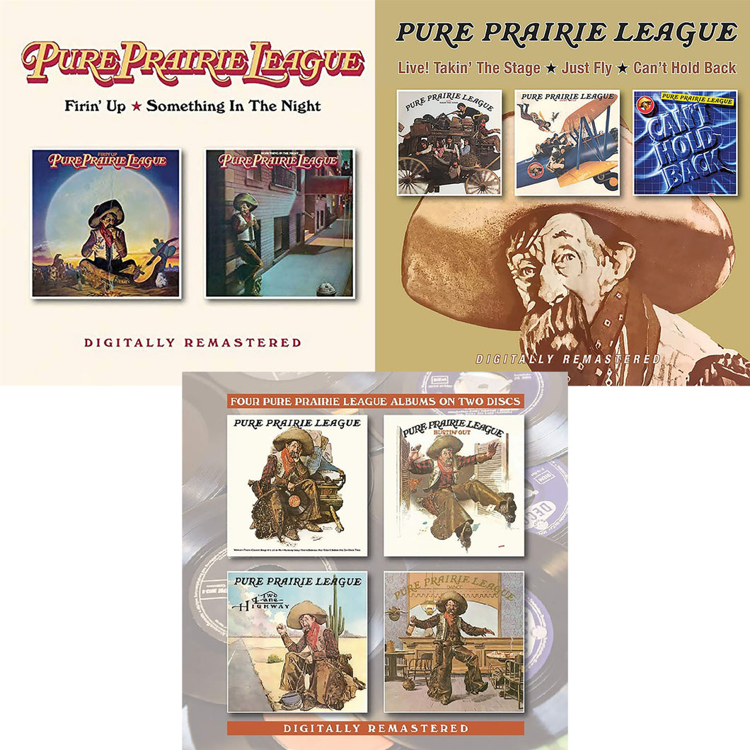 Pure Prairie League - 9 Album Bundle