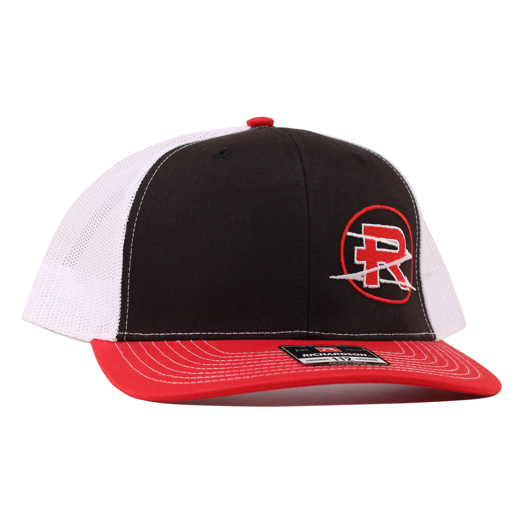 Ricochet Logo Trucker Hat (Red/White)