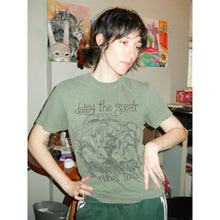 Load image into Gallery viewer, The Rubber Teeth Talk Tee (Moss)