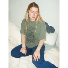 Load image into Gallery viewer, The Rubber Teeth Talk Tee (Moss)