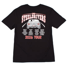 Load image into Gallery viewer, The Steeldrivers 2026 Tour Tee (Black)