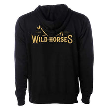 Load image into Gallery viewer, Wild Horses Logo Hoodie (Black)