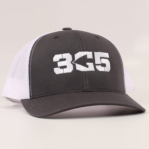 365 Grit Hat (Charcoal/White)