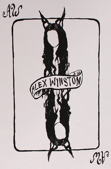 Alex Winston Postcard