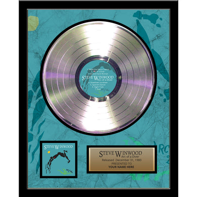 Arc of a Diver Framed Platinum Record