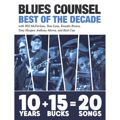 Blues Counsel - The Best of the Decade (CD)