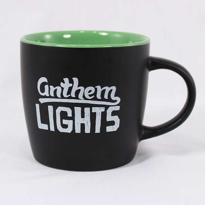 Black/Green Anthem Lights Coffee Mug