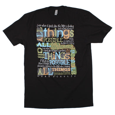 All Things Are Possible Text Design (Black)