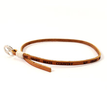 Load image into Gallery viewer, My Heart Beats Country Bracelet (Brown)