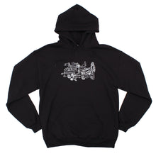 Load image into Gallery viewer, Time Machine Hoodie (Black)