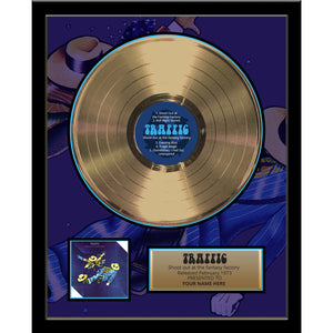 Fantasy Factory Framed Gold Record