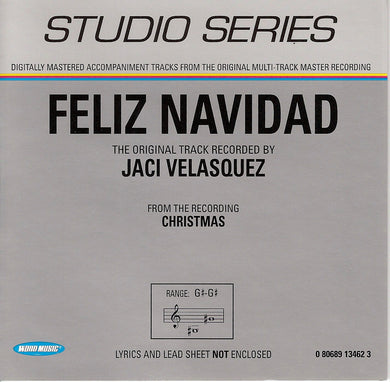 Feliz Navidad Performance Track (CD)