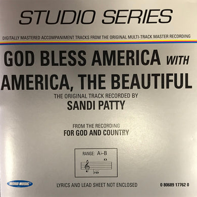 God Bless America - Performance Track (CD)