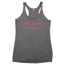 Load image into Gallery viewer, Gimme Some Lovin Heather Grey Ladies Tank