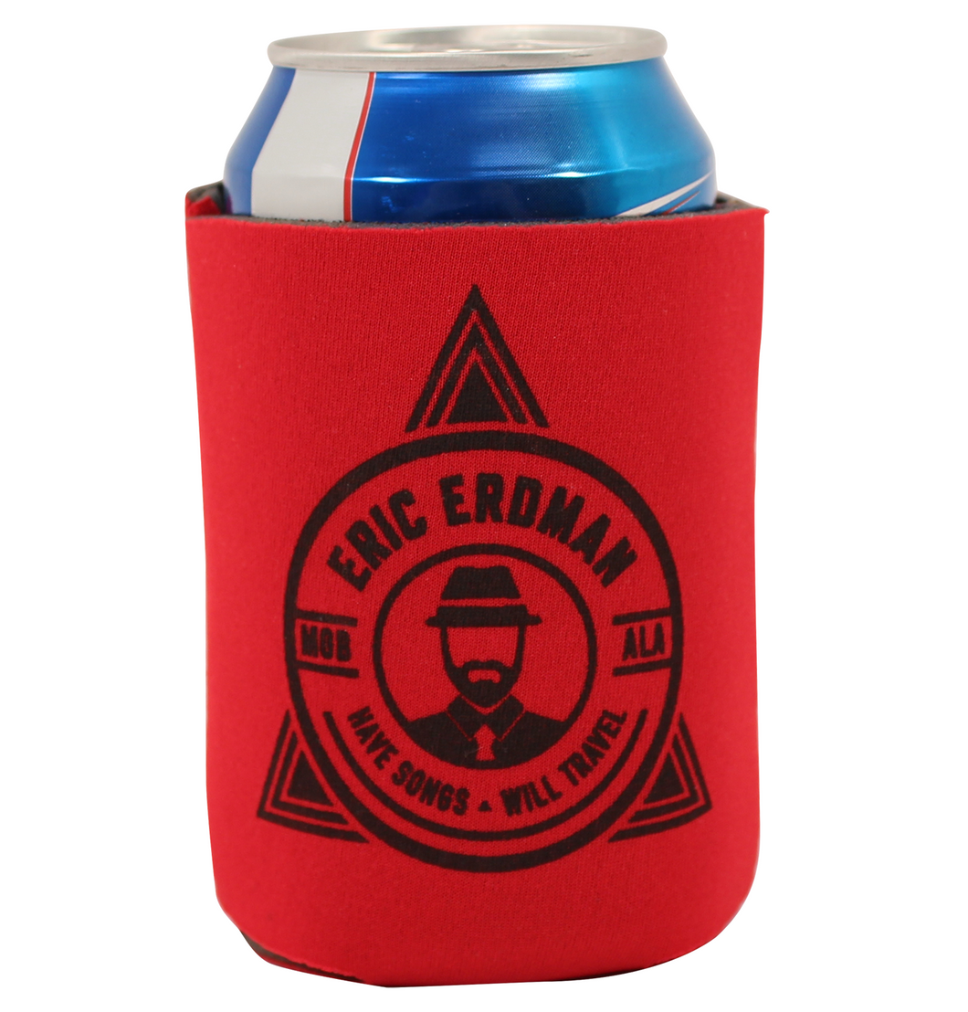 Have Songs Will Travel Koozie (Red)