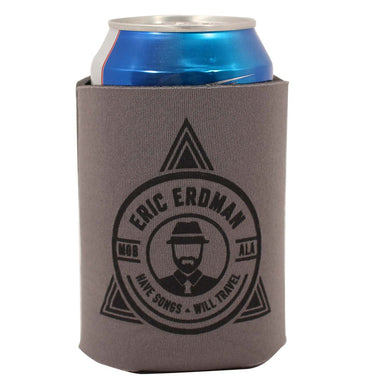 Have Songs Will Travel Koozie (Gray)