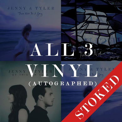 STOKED Bundle: All 3 J&T Vinyl - AUTOGRAPHED