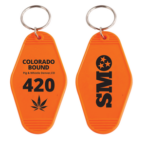 Colorado Bound Vintage Key Tag