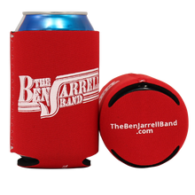 Load image into Gallery viewer, The Ben Jarrell Band Logo Koozie (Red)