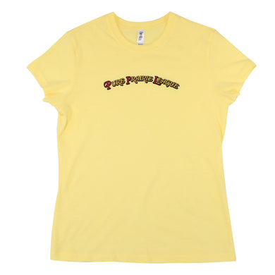 Ladies Yellow PPL Logo T-Shirt