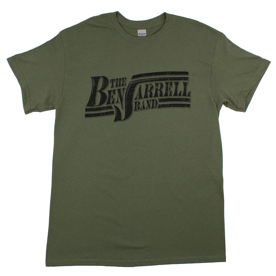 Ben Jarrell Band Logo (Military Green)