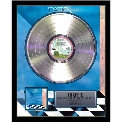 Low Spark Framed Platinum Record