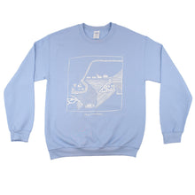 Load image into Gallery viewer, Yoke Lore Meditations Sweatshirt (Blue)