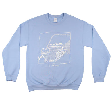 Yoke Lore Meditations Sweatshirt (Blue)