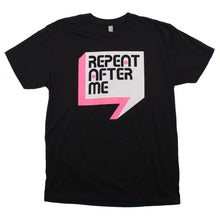Load image into Gallery viewer, Mens Repeat After Me Tee Black