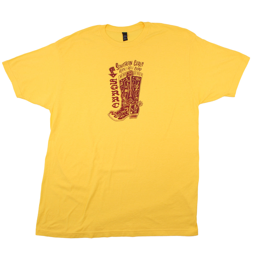 Southern Girls Rock & Roll Camp Boot (Yellow)