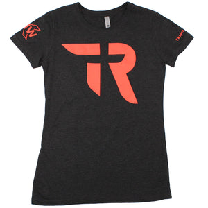 TR Logo Season X Ladies (Vintage Black Triblend)