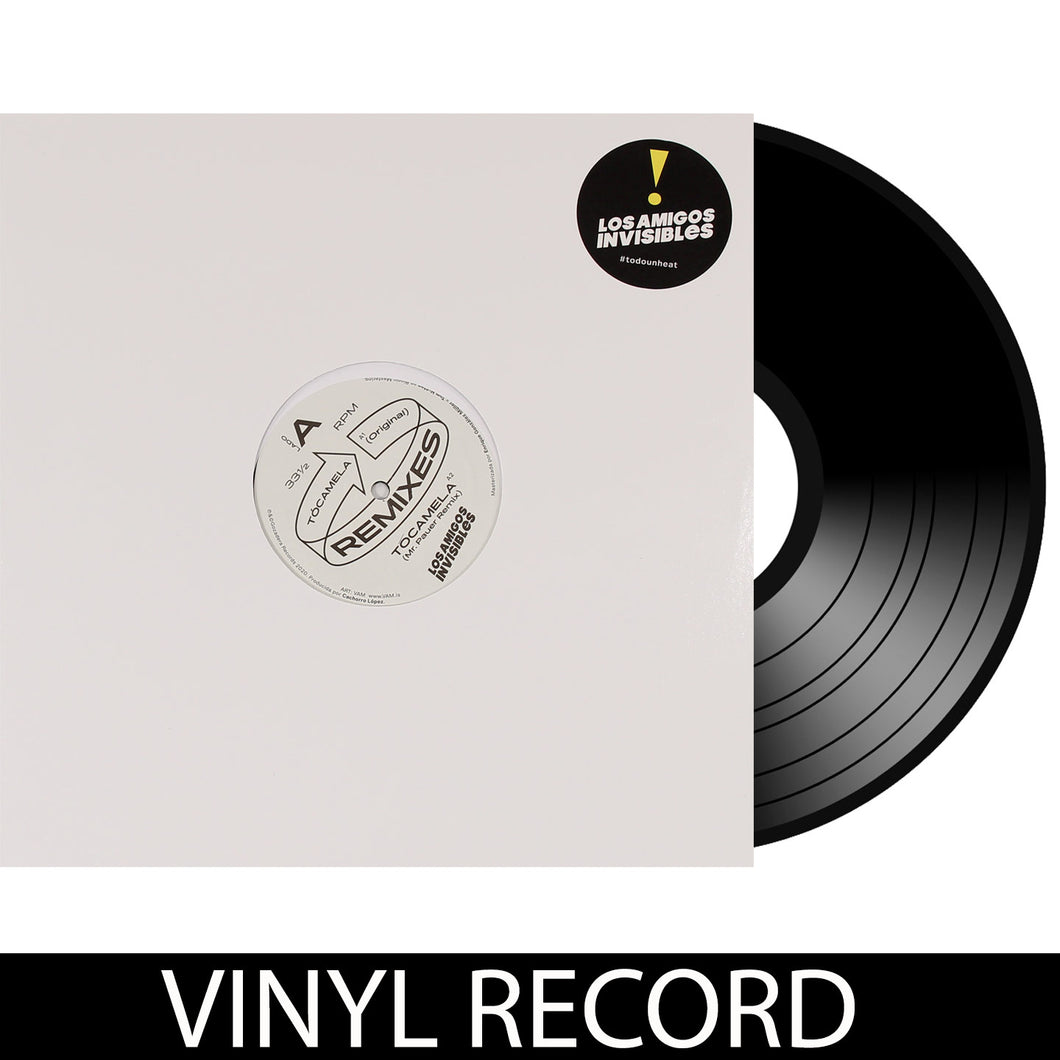 Tócamela Deluxe Remixes (Vinyl Record)