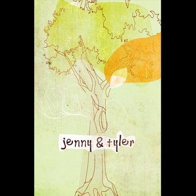 Jenny & Tyler Tree Poster