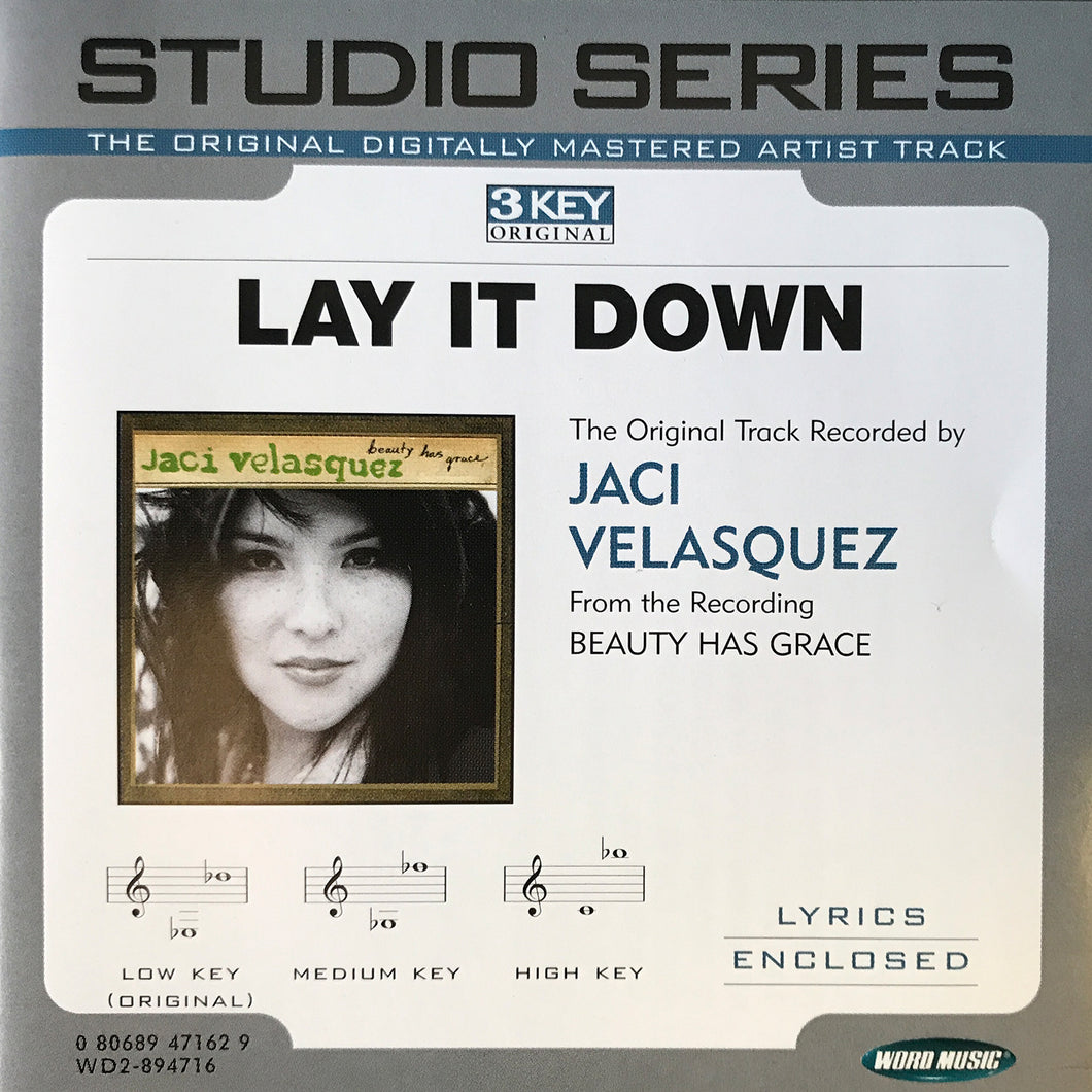 Lay It Down Performance Track (CD)